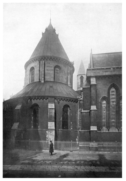 The Temple Church: Exterior View.