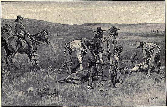 A DEER-HUNT ON THE PRAIRIE.