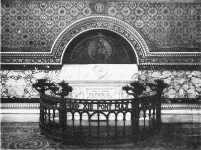 TOMB OF PIO NONO, SAN LORENZO (FUORI LE MURA), ROME 