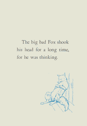 'The big bad Fox...'