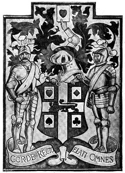 THE ARMS OF THE WORSHIPFUL COMPANY OF MAKERS OF PLAYING CARDS, 1629.