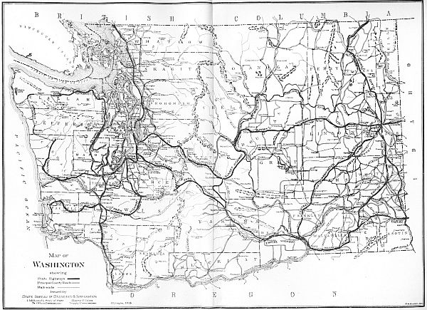 Map of Washington