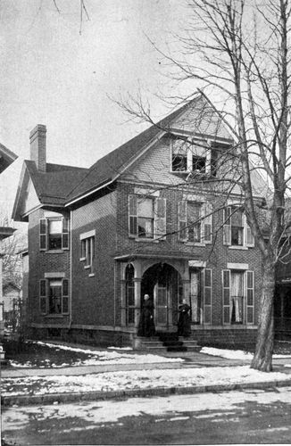 THE ANTHONY RESIDENCE.  Since 1865, Rochester, N. Y.