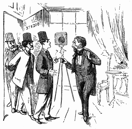 Mr. du Maurier's First Drawing in "Punch"