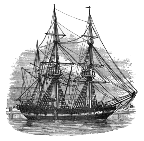 Free-trade barque.