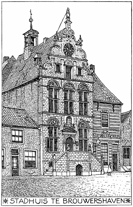 STADHUIS TE BROUWERSHAVEN