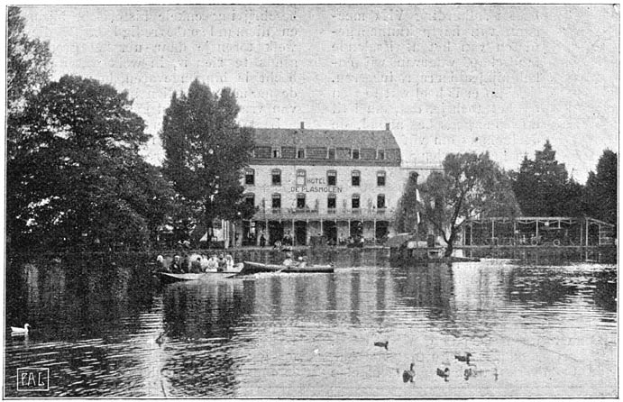 Het hotel de Plasmolen.