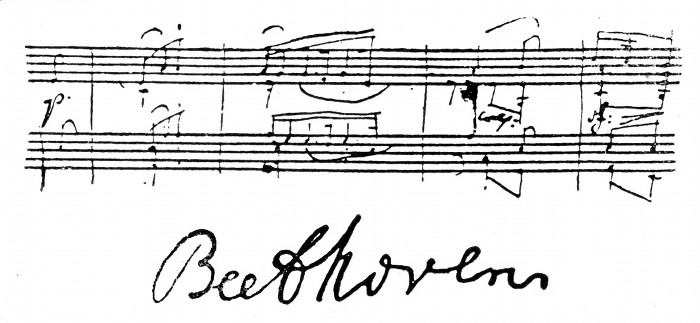 BEETHOVEN'S HANDWRITING