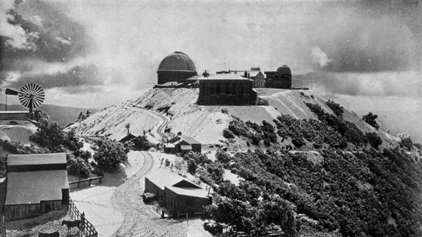 THE LICK OBSERVATORY, MOUNT HAMILTON, CAL.