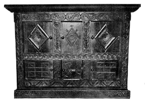 CABINET OF OLD OAK.