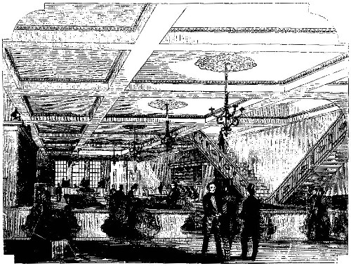 INTERIOR OF BOWEN & McNAMEE'S SILK HOUSE.