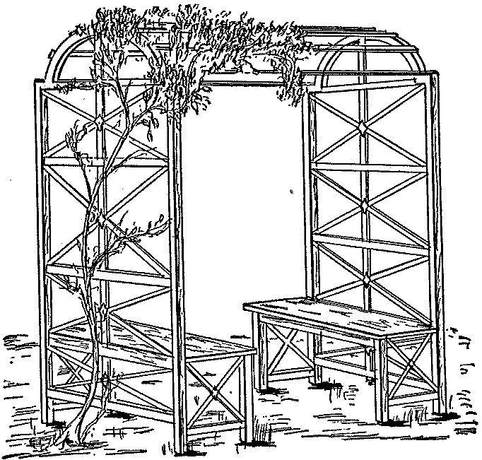 “Here’s an arbor that you can walk through”