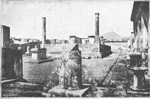 Temple of Venus, Pompeii.  (From a photograph by Fradelle and Young.)