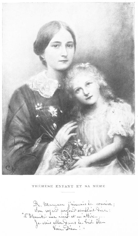 THÉRÈSE ENFANT ET SA MÈRE