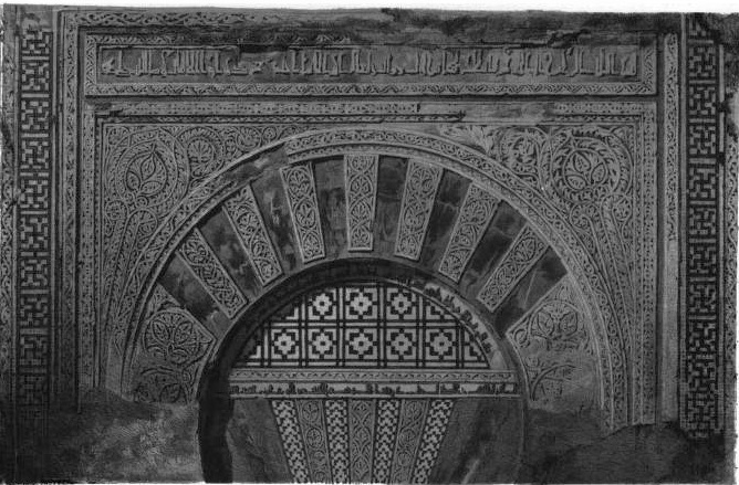 ORNAMENTACION DE UNA DE LAS PUERTAS DE LA CATEDRAL (Córdoba.)