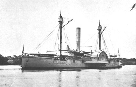 With untiring vigilance, steam-powered gunboats like the Mendota plied the Southern coastline to enforce the blockade against Confederate trade with England and France.