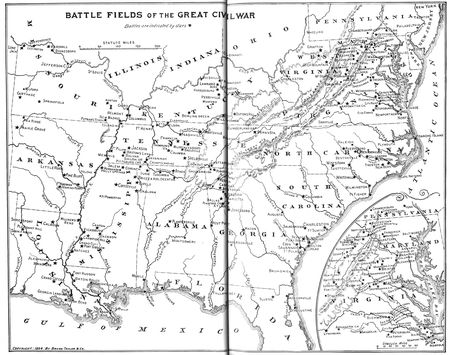 BATTLE FIELDS OF THE GREAT CIVIL WAR