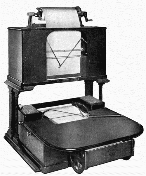 The Telewriter This remarkable instrument transmits actual writing and drawings, the receiving pen copying precisely the movements of the sending pen