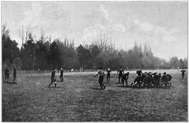 AN ENGLISH RUGBY LINE-UP