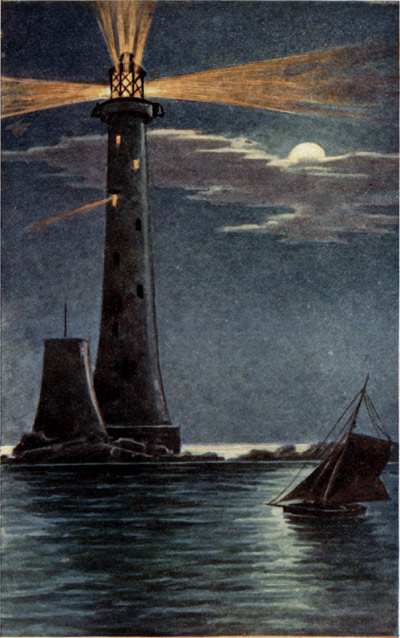 THE EDDYSTONE LIGHTHOUSE. Frontispiece.