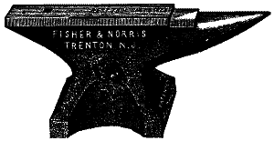 Anvil - FISHER and NORRIS TRENTON N. J.