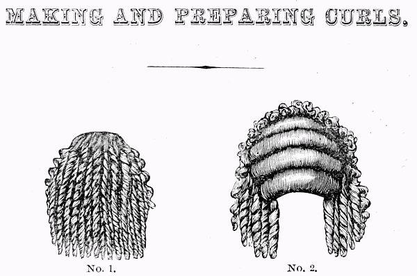 MAKING AND PREPARING CURLS.