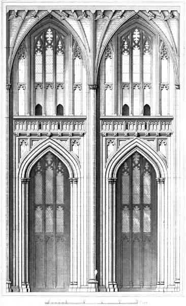 Interior WINCHESTER CATHEDRAL. Nave