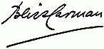 Bliss Carman signature