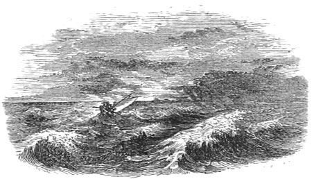 Boat in a Storm