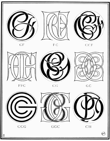 PLATE XXII—CF, CG, CH