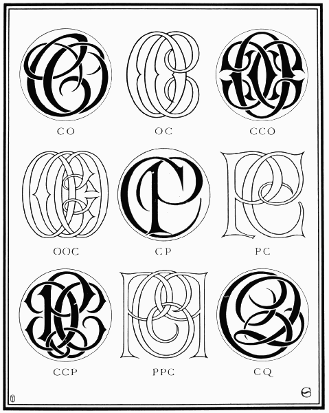 PLATE XXVI—CO, CP, CQ