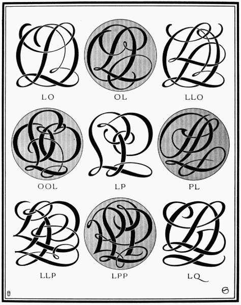 PLATE LXXXIII—LO, LP, LQ