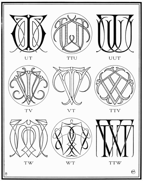 PLATE CIX—TU, TV, TW