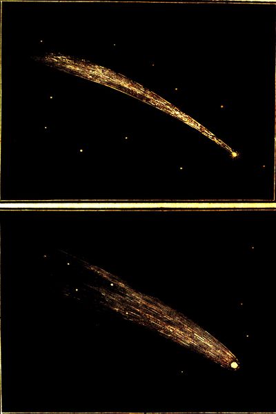 Figures 67, 68. COMETS OF 1680 AND 1811.