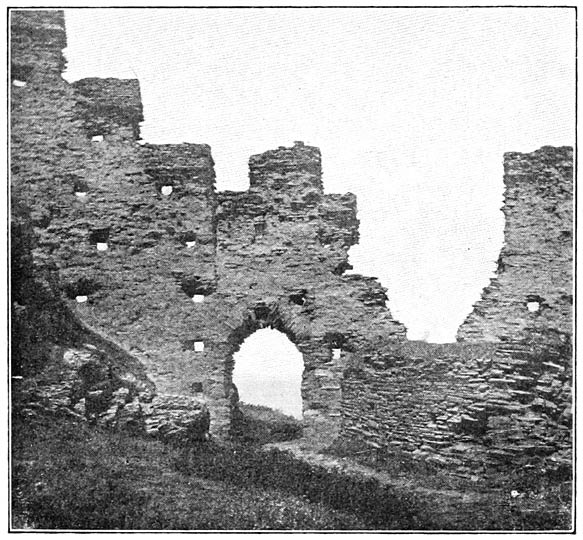 King Arthur’s Castle, looking North.