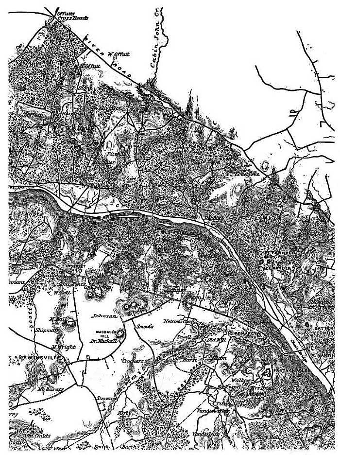 Map of NE Virginia