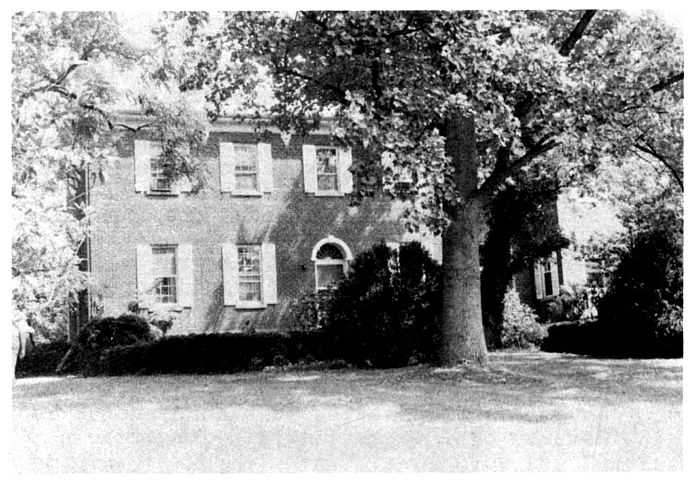 Rear view main house