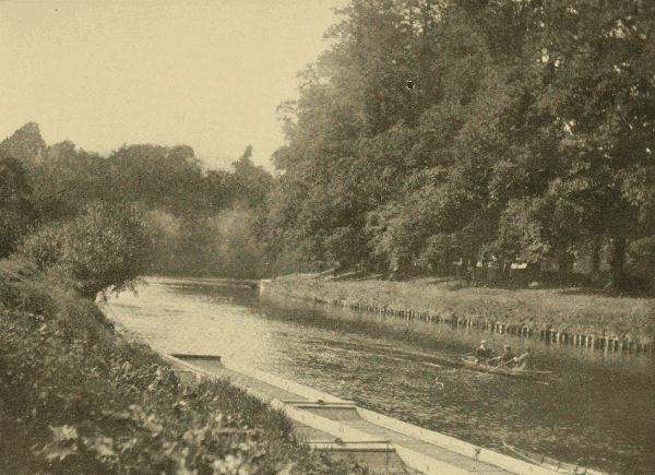 THE SEVERN BELOW THE QUARRY, SHREWSBURY