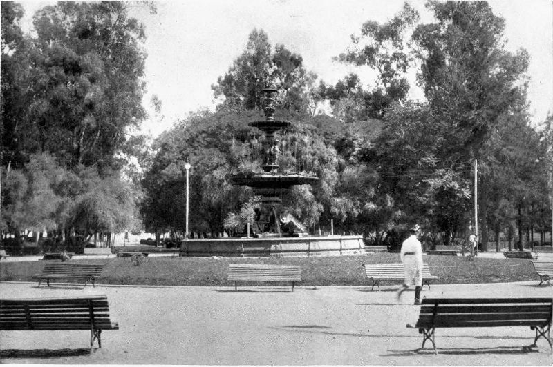 A TYPICAL ARGENTINE PUBLIC PARK.