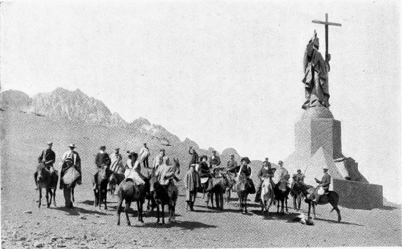 THE STATUE OF CHRIST ON THE ARGENTINA-CHILI FRONTIER.