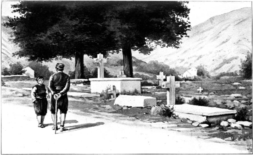 CEMETERY NEAR CETINJE.