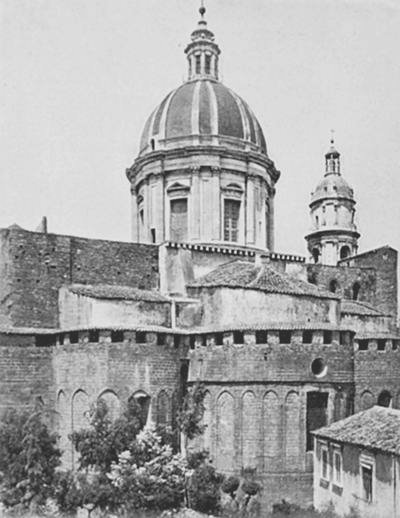 DUOMO — ABSIDI NORMANNE E CUPOLA MODERNA.