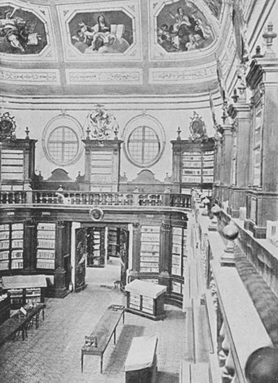 MONASTERO DEI BENEDETTINI — SALA MAGGIORE DELLA BIBLIOTECA.