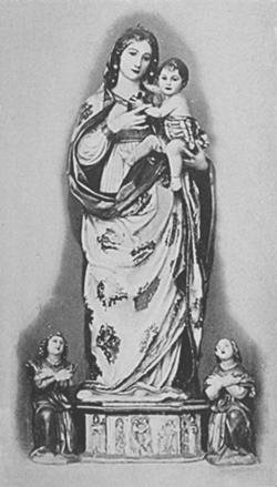 S. MARIA DI GESÙ — ANTONELLO GAGINI: STATUA DELLA MADONNA COL BAMBINO.