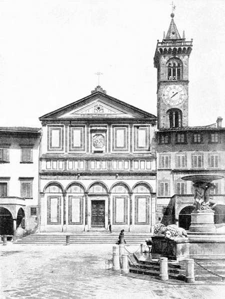 EMPOLI — FACCIATA DELLA COLLEGIATA DI S. ANDREA. (Fot. Alinari).