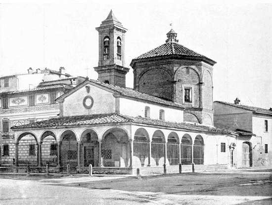 EMPOLI — CHIESA ALLA MADONNA DEL POZZO O DI FUORI. (Fot. Alinari).