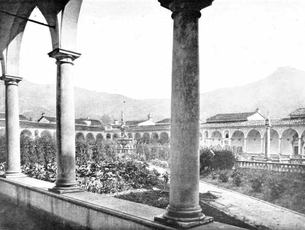 CHIOSTRO GRANDE DELLA CERTOSA DI CALCI. (Fot. Alinari).