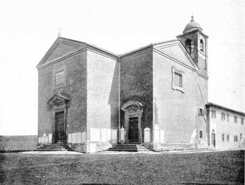 CASCINA — CHIESA DELLA MADONNA DELL'ACQUA. (Fot. I. I. d'Arti Grafiche).