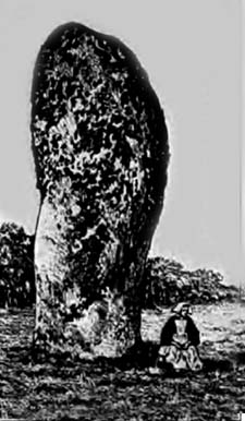 MENHIR, CARNAC, BRITTANY