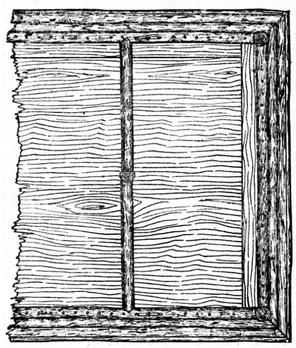 Fig. 115.—Part Sectional Plan of Aviary.